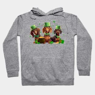 My Dachshund Is My Lucky Charm St Patricks Day Hoodie